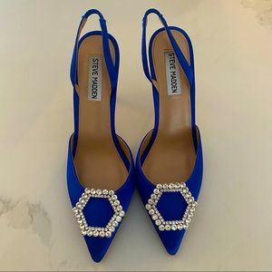 Steve Madden Vionnet Blue stiletto heels - Size 8